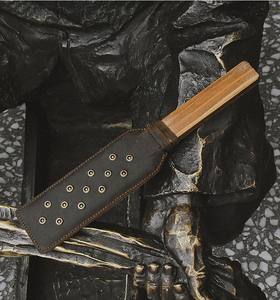 Retro Klinknagel Lederen Peddel Handboeien Hals Kraag <span class=keywords><strong>Bondage</strong></span> Kleding Meubels Lederen Fetisj En <span class=keywords><strong>Bondage</strong></span> Kleding <span class=keywords><strong>China</strong></span> <span class=keywords><strong>Bondage</strong></span> Kleding - Product Image 3