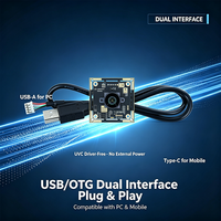 Module de caméra USB 5MP 2K 50FPS, obturateur global, exposition automatique couleur, déclencheur externe pour PC