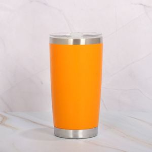 <b>Copper</b> Cup Mug 20Oz Stainless Steel Insulated Double Wall Vacuum <b>Powder</b> Coated Matte Sweat Free BPA Free ASM25 - Product Image 3