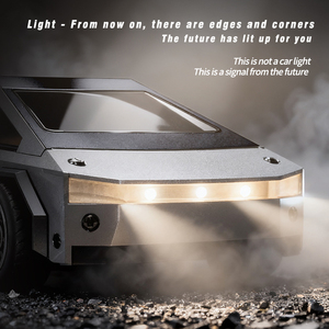 Voiture de course RC à dérive à grande vitesse SMRC 1:64 4WD Explorer, télécommande <span class=keywords><strong>2</strong></span>,4 GHz, portée de 50 m, <span class=keywords><strong>2</strong></span> canaux, lumières LED, chargeur USB, prête à rouler - Product Image 5