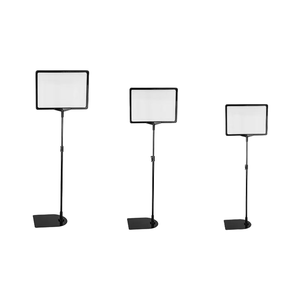 Retail Plastic Promotion Advertising <b>Poster</b> Sign Holder Board Floor Display Stand <b>Poster</b> <b>Frame</b> - Product Image 1