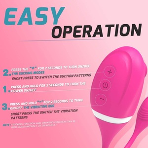 Vibrador de Punto G para Mujer, Succión para Masaje, 10 Frecuencias, Impermeable, Recargable por USB, Sin Lubricante, Sin Látex, para Adultos - Product Image 4