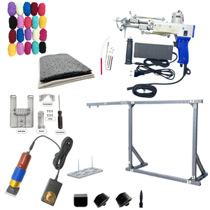Kit de pistolet à tufting 2 en 1 110V/220V électrique pour couper et boucler <span class=keywords><strong>le</strong></span> velours, tissage de tapis pour la fabrication de tapis DIY - Product Image 4
