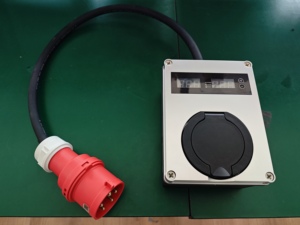 Nouvelle borne de recharge pour voiture électrique intelligente <span class=keywords><strong>Mini</strong></span> 16A/32A, application intelligente, borne murale, portable, prise CEE, AC EV avec prise de type 2, 22 kW - Product Image 5