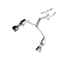 Tuyau d'échappement Ss304 prix usine pour Audi C7 S6 S7 Rs6 Rs7 4.0t Catback d'échappement avec embouts