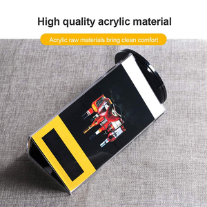 Xoay Tam Giác Rõ Ràng Quảng Cáo Lều Thẻ Đứng Acrylic Bảng Dấu Hiệu Menu Hiển Thị Chủ Trung Tâm Hiển Thị Acrylic Đứng - Product Image 5
