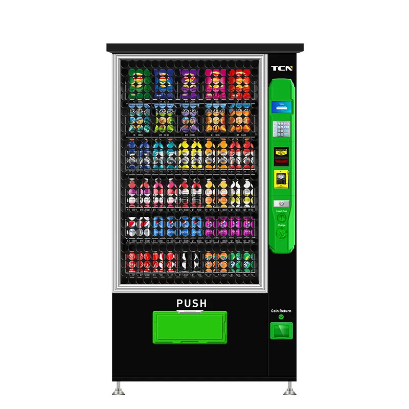 TCN High Tech Vending Machines Sale Cold Drink Vend Waterproof Outdoor Vending Machine