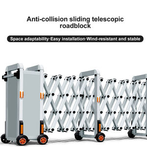 Porte scorrevoli e retrattili manuali, barriere di isolamento di sicurezza, recinzioni, guardrail, pieghevoli e restringenti, barriere mobili - Product Image 2