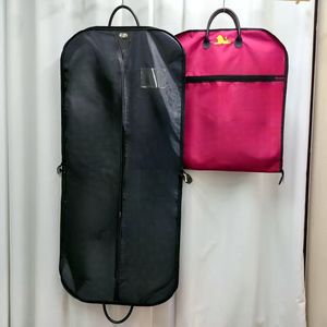 Premium 60*135CM Oxford Men <b>Garment</b> <b>Bag</b> Suit Cover Clothes <b>Bags</b> With Embroidery logo Waterproof Dust Cover <b>Bag</b> With PU Handle - Product Image 2