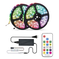 Controlador LED Mini Symphony Inalámbrico RF, Dimmer RGB Pixel, Control Remoto de 17 Teclas, Controlador Digital SPI