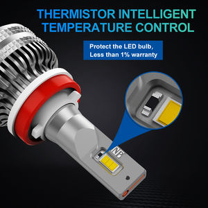 Nailnao — ampoules de voiture à haute luminosité Led, H4, H7, H11, 12000lm/paire, 100w/paire, tailles lumineuses, de conduite - Product Image 4