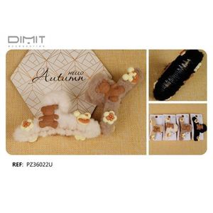 Mollette orsacchiotto (12 pezzi)-accessori moda - Product Image 1