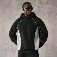 Survêtements pour hommes avec logo personnalisé OEM, coupe ample, ensemble de survêtement pour hommes, vêtements d'entraînement, pantalon de survêtement et sweat-shirt pour hommes