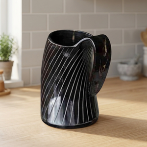 Tazas de Cuerno de Búfalo Hechas a Mano, Ecológicas, Decorativas, Jarra de Cuerno, Impermeables, de Grado Alimenticio, Forma Natural, Modernas - Product Image 1