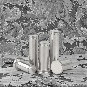 Fourniture directe usine Goupille de positionnement M1.5x6 en acier inoxydable 304 plaqué argent, à tête plate et à rainure pour axe - Product Image 3
