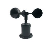 Testeur de volume d'air à trois tasses météorologique Anémomètre extérieur RS485 Capteur de vitesse du vent Anémomètre de grue à tour de haute précision