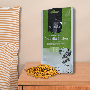 Custom printed stand up food grade zip lock packaging pet dog food plastic bag