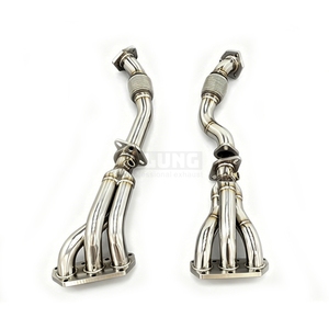 เฮดเดอร์ไอเสียแบบพรีเมียมสำหรับรถยนต์ Volkswagen <span class=keywords><strong>Golf</strong></span> 4 R32 MK4 3.2 ปี 2002-2005 ชุดอัพเกรดท่อร่วมไอเสียแบบสมดุลความยาวสำหรับการแข่งขัน - Product Image 2