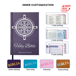 <span class=keywords><strong>Audio</strong></span> Premium Bible Companion PU étui en cuir personnalisé QR Code reliant le système d'étude des Écritures numériques - Product Image 5