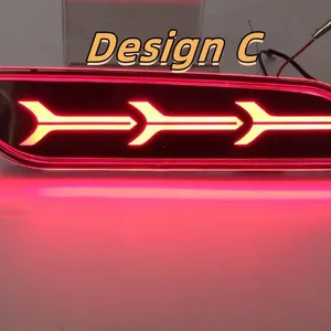 现代克雷塔2018发光二极管反射器后保险杠灯刹车灯转向信号灯尾灯行车灯