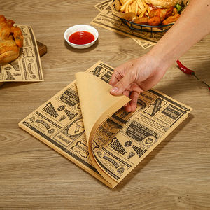 Food Grade Grease Greaseproof <b>Paper</b> Food Wrappers <b>Wrapping</b> <b>Paper</b> for Bread Sandwich <b>Burger</b> Fries Cookies Oil <b>Paper</b> Wholesale - Product Image 5