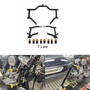 Barres de Protection de Moteur pour Harley <span class=keywords><strong>CVO</strong></span> Street Glide FLHXSE 2015-2022 <span class=keywords><strong>Road</strong></span> <span class=keywords><strong>King</strong></span> FLHRSE6 <span class=keywords><strong>2014</strong></span> - Product Image 4