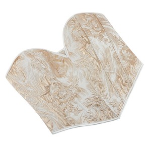 Culotte de contrôle de mise en forme du corps imprimé or sans bretelles pour femmes Sexy bustier tubulaire avec corps respirant et ferme - Product Image 5