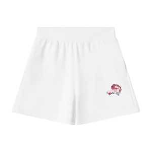 Shorts pour femme Puma blanc 689045 coupe sportive tenue décontractée - Product Image 2