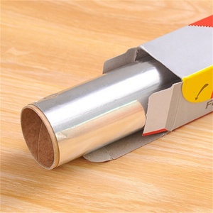 <b>Kitchen</b> Household Sliver Aluminum Foil <b>Paper</b> Packaging Food Grade Aluminium Foil Roll - Product Image 2