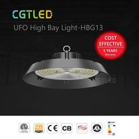 US EU Market 100W 150W 200W Dimmable Industrial UFO Led High Bay Light Lamp