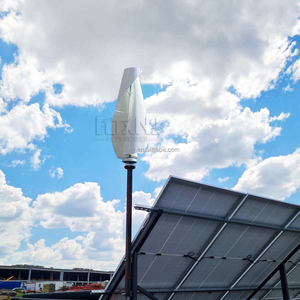 การออกแบบใบพัดลมแกนตั้งสำหรับบ้าน ระบบกังหันลมผลิตไฟฟ้าสำหรับบ้าน 500W 800W 1Kw 2Kw 3Kw - Product Image 2