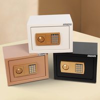 CEQSAFE Hochwertige Box Hotel einlage Neues Schloss Offene Batterie Tot Tragbare Sicherheit Stahl Mini Safe