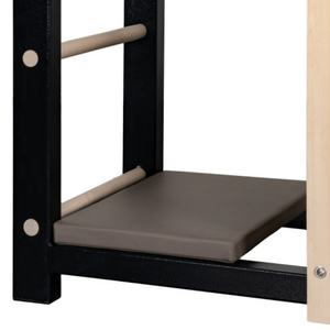 Escalera de Pilates de Grado Comercial, Madera de Arce Sólida, Portátil, Estable, con Almohadilla para Pies, para Gimnasio, Estudio, Hogar, Uso Personal - Product Image 6