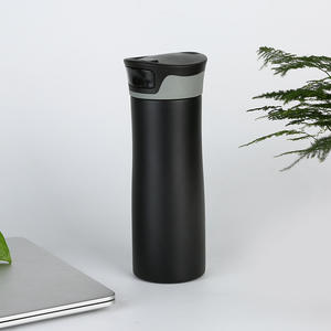 Taza de viaje de té de acero inoxidable autosellante, regalo de negocios con logotipo personalizado, botellas de <span class=keywords><strong>agua</strong></span> termo para hombre jefe - Product Image 1