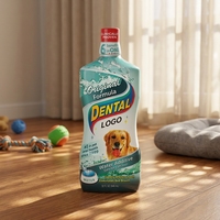 Soins bucco-dentaires pour chats et chiens, réduit la plaque dentaire et le tartre, rafraîchit l'haleine, formule originale, protège l'émail dentaire, soins dentaires pour animaux de compagnie
