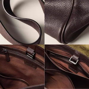 Bolso de Mano de Cuero Genuino para Mujer, Nuevo Modelo 2026, Piel de Vaca de Primera Capa, Estilo Retro, Gran Capacidad, para Viajes Diarios, Bandolera, Bolso Cruzado, Tipo Postal - Product Image 6