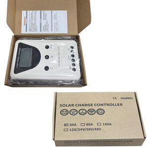 Contrôleur de charge solaire 12V 24V 36V 48V, contrôleur de système solaire intelligent automatique - Product Image 5