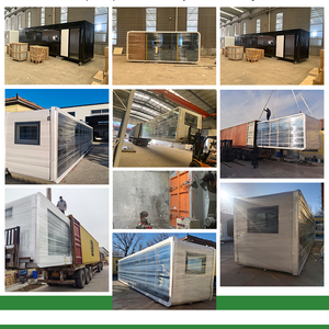 Villa Prefabbricata Personalizzata Stile Apple, Casa Capsula Integrata, Ufficio a Montaggio Rapido, <span class=keywords><strong>Hotel</strong></span> Glamping con Terrazza Panoramica - Product Image 6