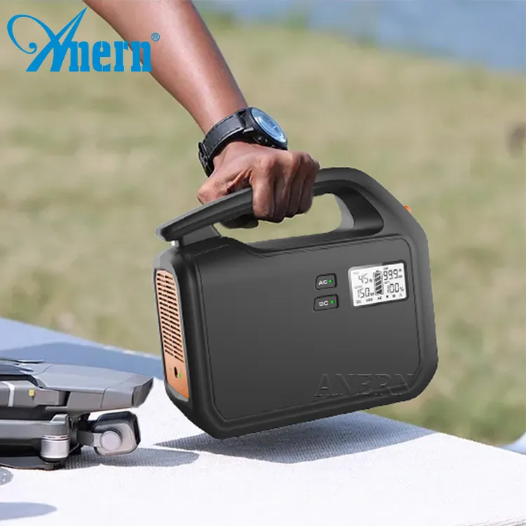 Anern Portable solar system 150w mini solar panel generator for led light