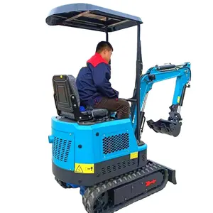 Haohong HH10 Diesel 12HP Mini Excavators with Free 4 Attachments