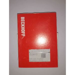 Unidad de Alimentación Beckhoff EL9410, Terminal de 24 V CC con Módulo de Salida Digital EtherCAT para Diagnóstico - Product Image 1