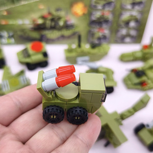 Modellino di Carro Armato della Seconda <span class=keywords><strong>Guerra</strong></span> Mondiale <span class=keywords><strong>in</strong></span> Scala 1:8, Set di Costruzioni Educative <span class=keywords><strong>in</strong></span> Plastica ABS, 40 Pezzi, Unisex, 14+ Anni - Product Image 3