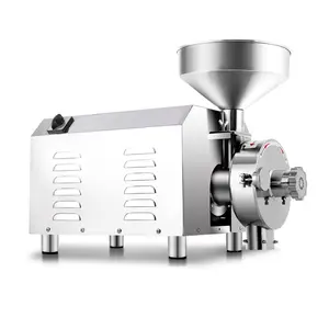 automatic soybean corn paddy wheat flour mill/ stainless steel powder grinder machine