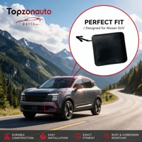 Topzonauto Cache-œillet de remorquage avant pour Nissan Kicks 2025 2026 Pièces de rechange automobiles 622A07LG0H