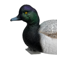 Leurre de chasse flottant pour canard bleu, style artificiel, en PE rigide, pour la chasse en extérieur