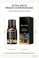 Huile Essentielle en Gros 10ml pour Aromathérapie Naturelle, Huile à Bille Anti-Stress pour le Sommeil et l'Énergie, Diffuseur à Bâtonnets