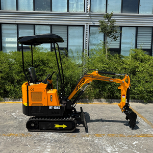 Escavadeiras HIGHTOP Máquina De Escavadeira De Esteira Digger 1.5 Ton EPA Motor Escavadeira Casa Mini Escavadeira para Venda - Product Image 5