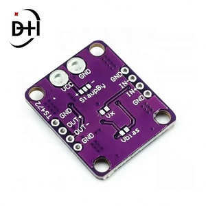 โมดูลเครื่องขยายเสียง MCU-472 TS472 ไมโครโฟนแบบอิเล็กเตรต บอร์ดปรีแอมพลิฟายเออร์เสียง พร้อมเอาต์พุตไบแอส 2.0 โวลต์ บอร์ดพัฒนาเสียง PDA - Product Image 2