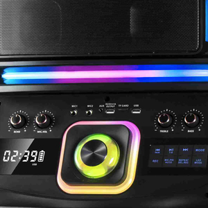 CH-21202 CH21202 Produits Tendance Nouveautés Enceinte sans fil à basses puissantes avec chariot pour fêtes - Product Image 5