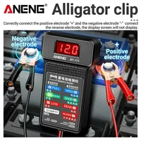 Testeur de charge de batterie 12V ANENG BT-171 avec affichage numérique, indicateur LED et protection contre les surtensions pour la réparation automobile